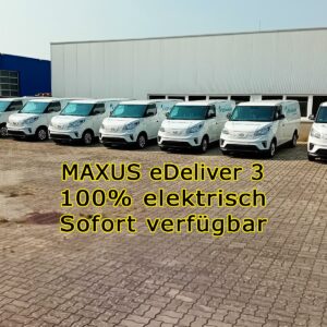 Mega Preis: Der elektro Lieferwagen MAXUS eDeliver 3 L2